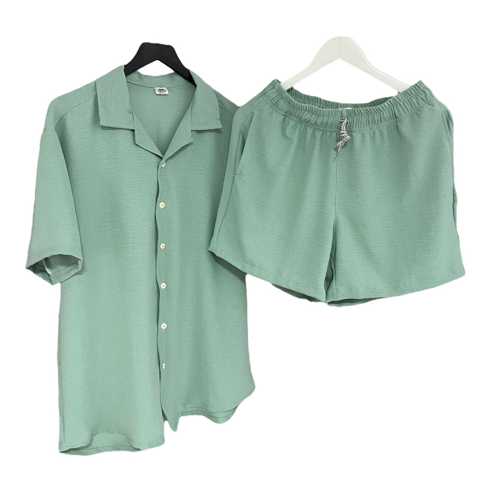 Conjunto Verde Menta Regular Fit