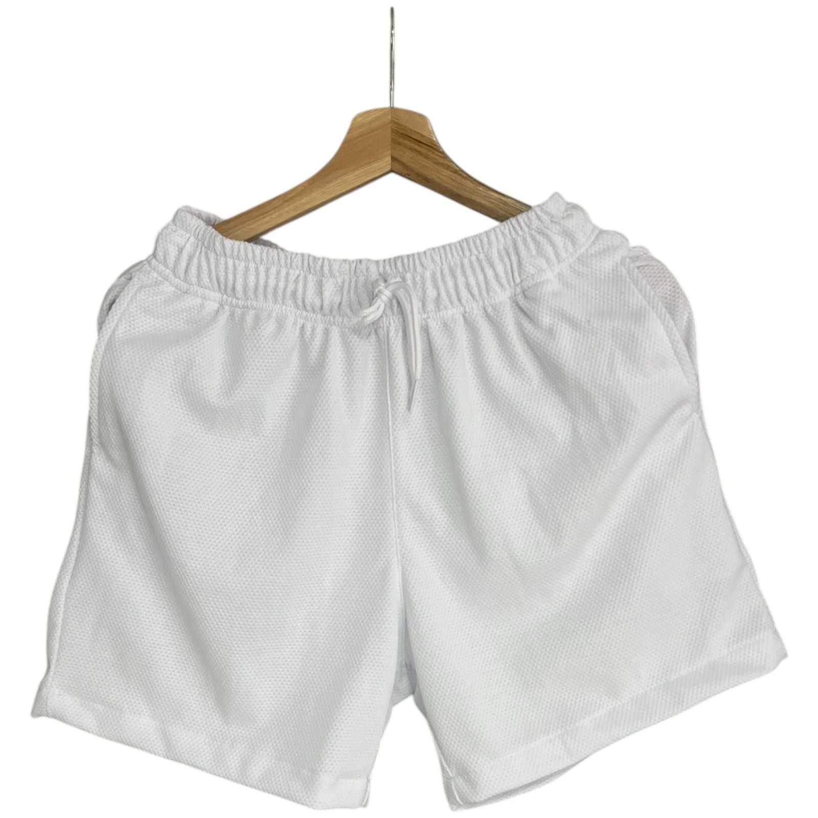 Bermuda Lino Blanco Sport Regular Fit