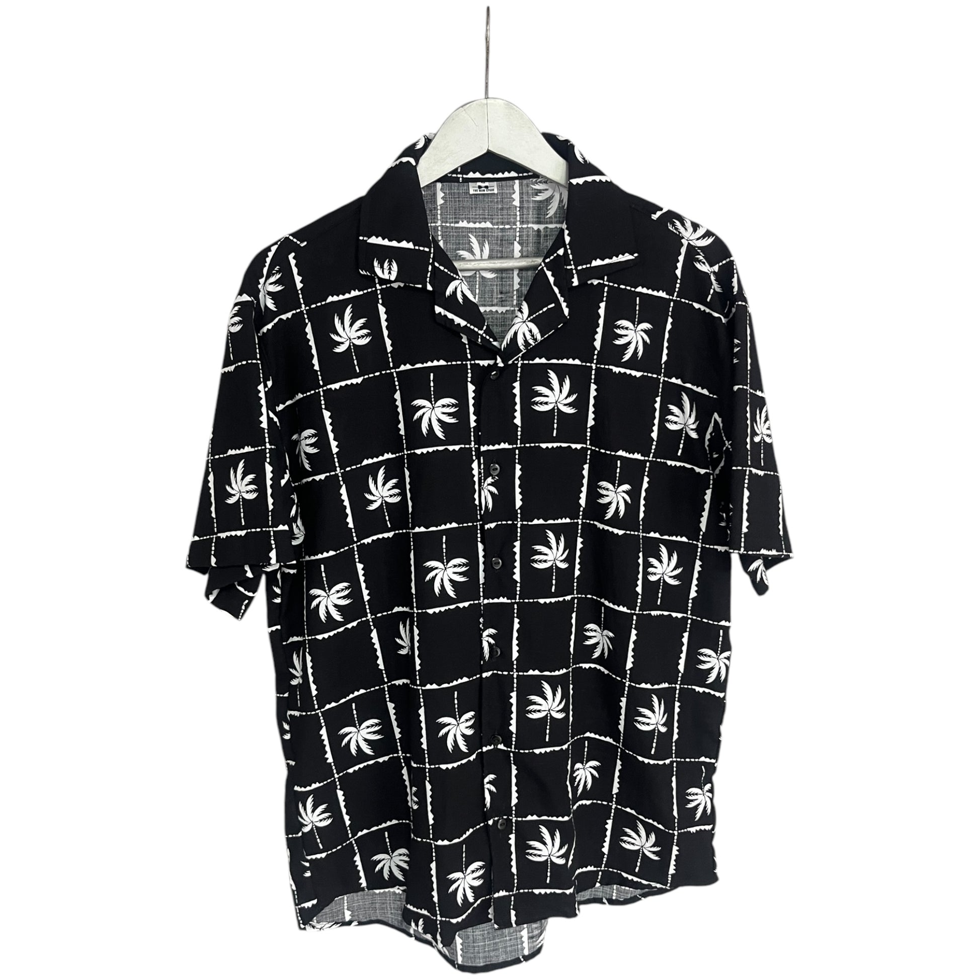 Camisa Palmeras B/W Regular Fit Lino