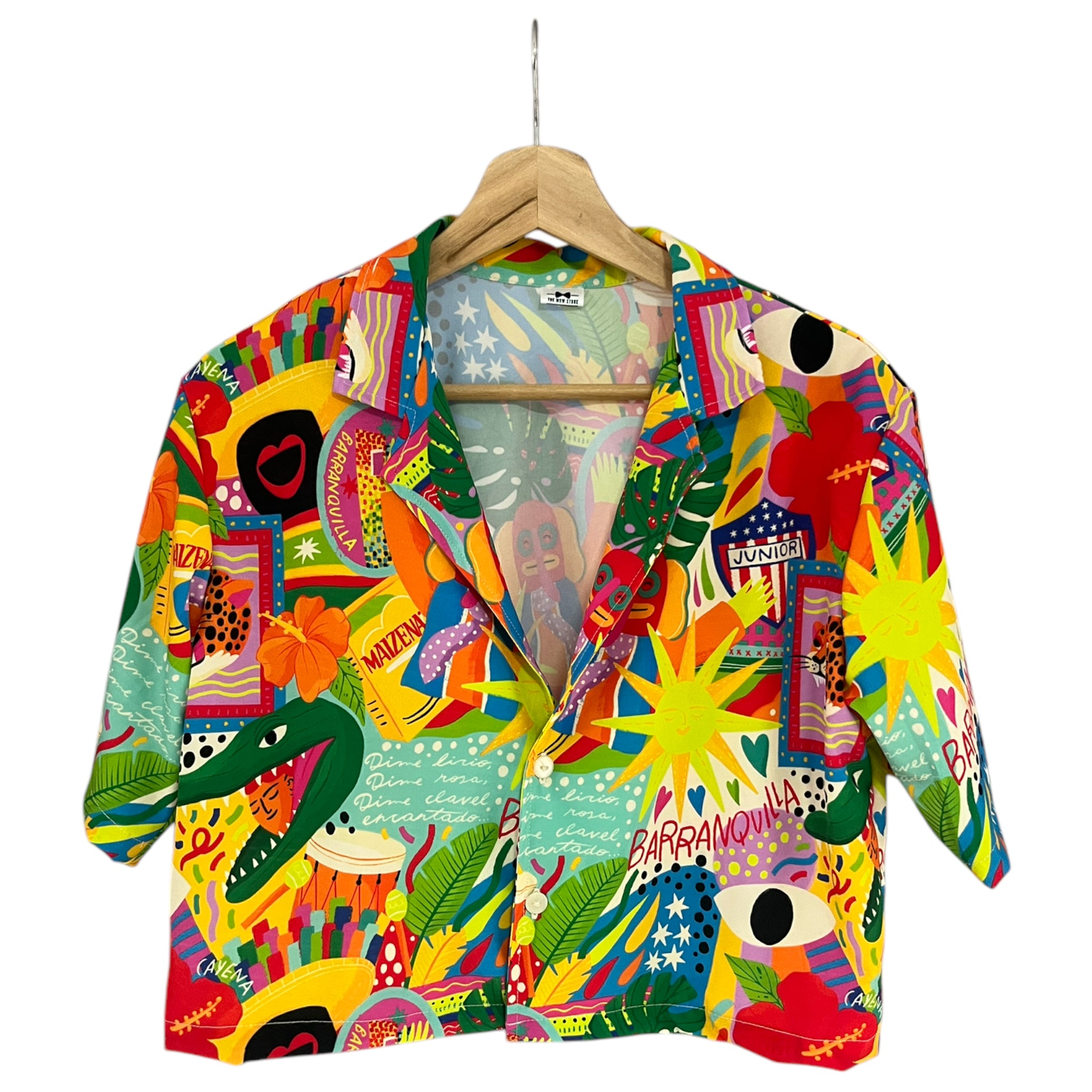 Croptop Seda Hombre caiman Regular Fit