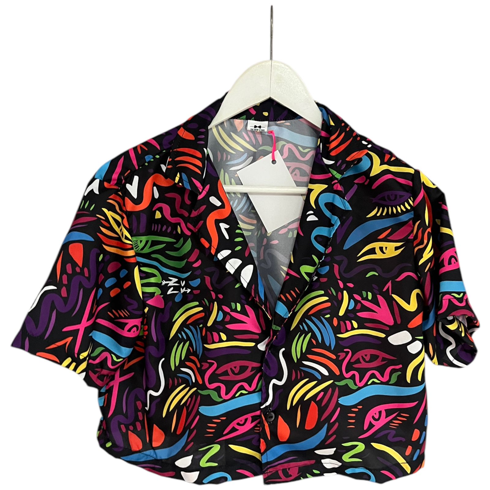 Croptop Curramba Seda Regular Fit