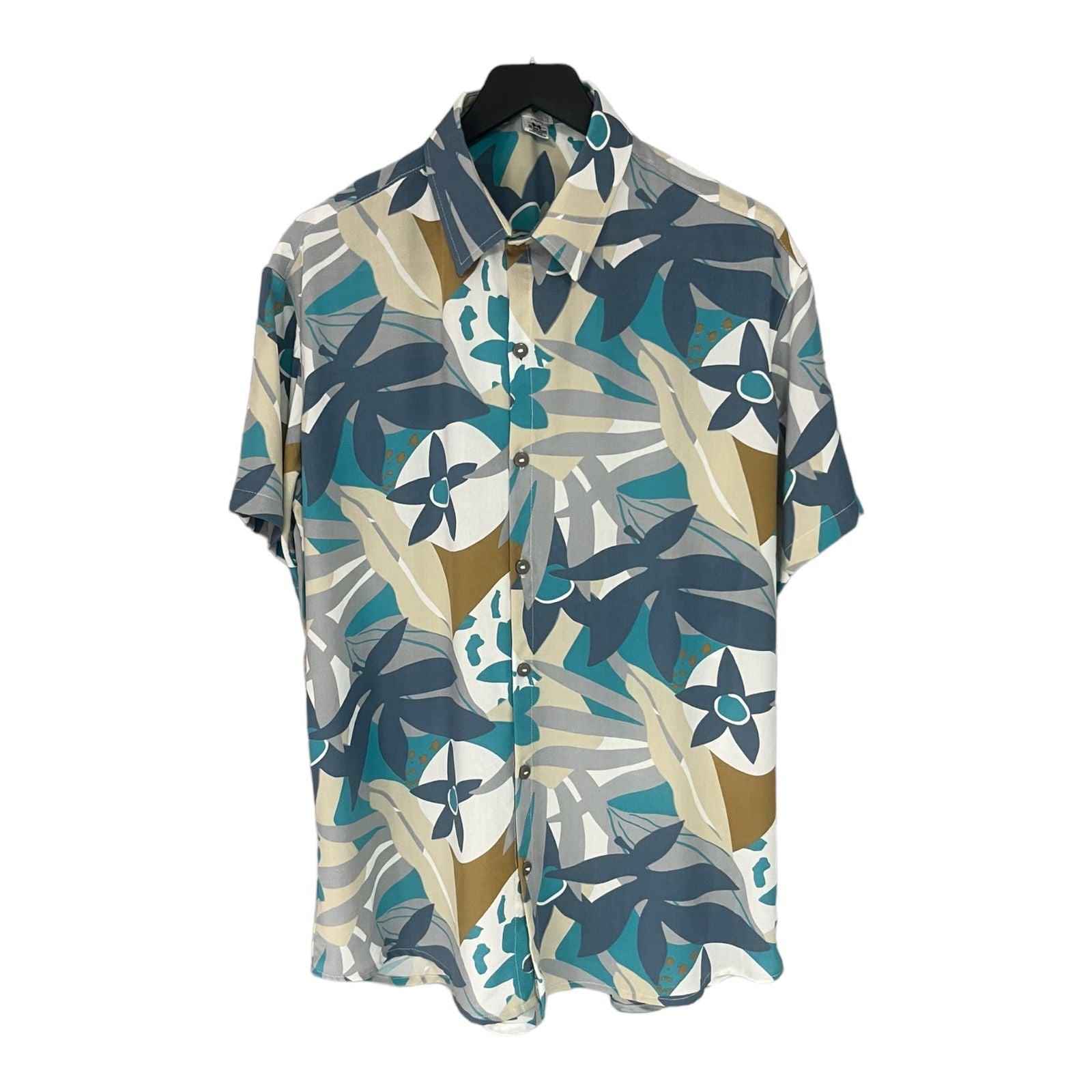Camisa Campechera Azul Regular Fit