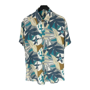 Camisa Campechera Azul Regular Fit