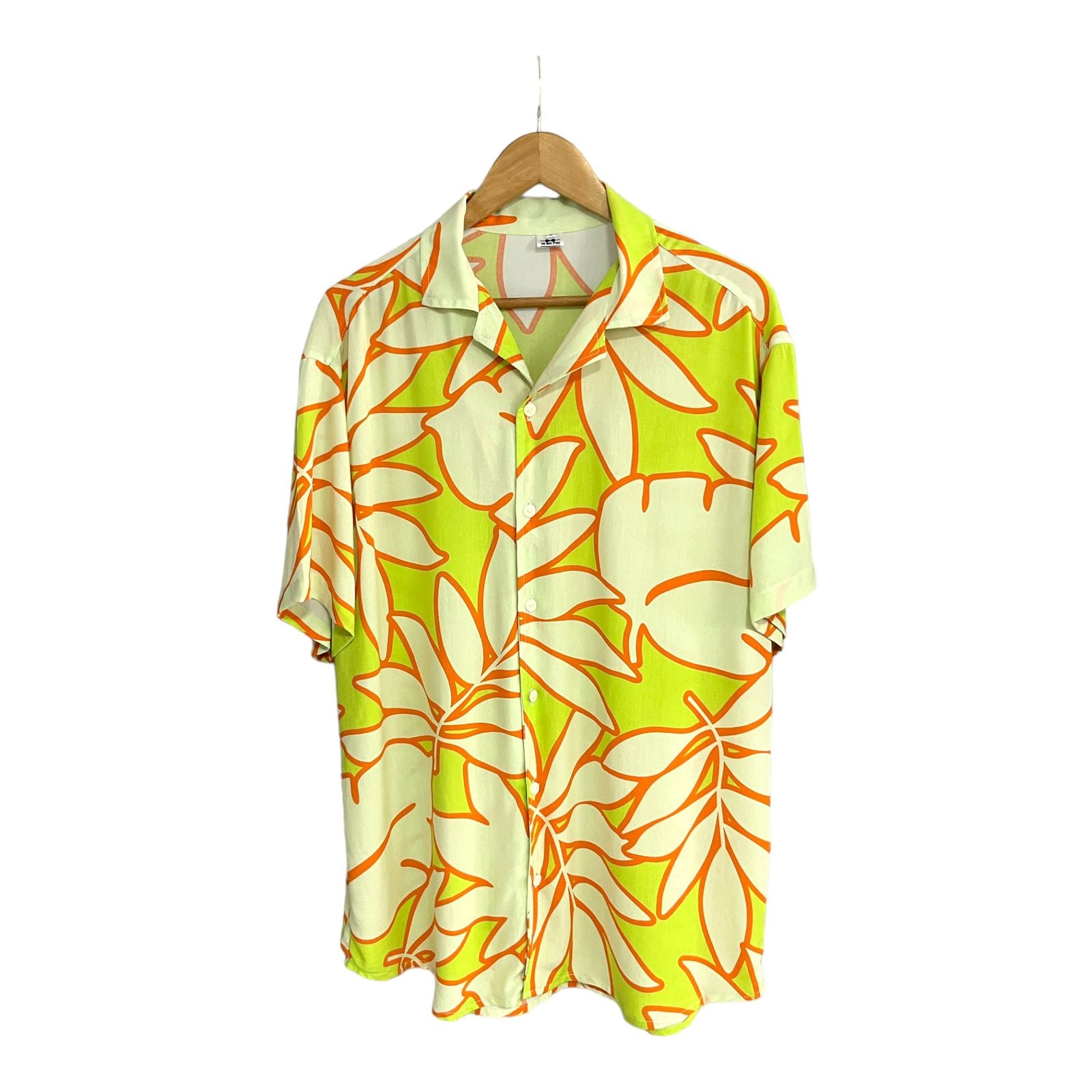 Camisa TropicalNeon Regular Fit Rayon