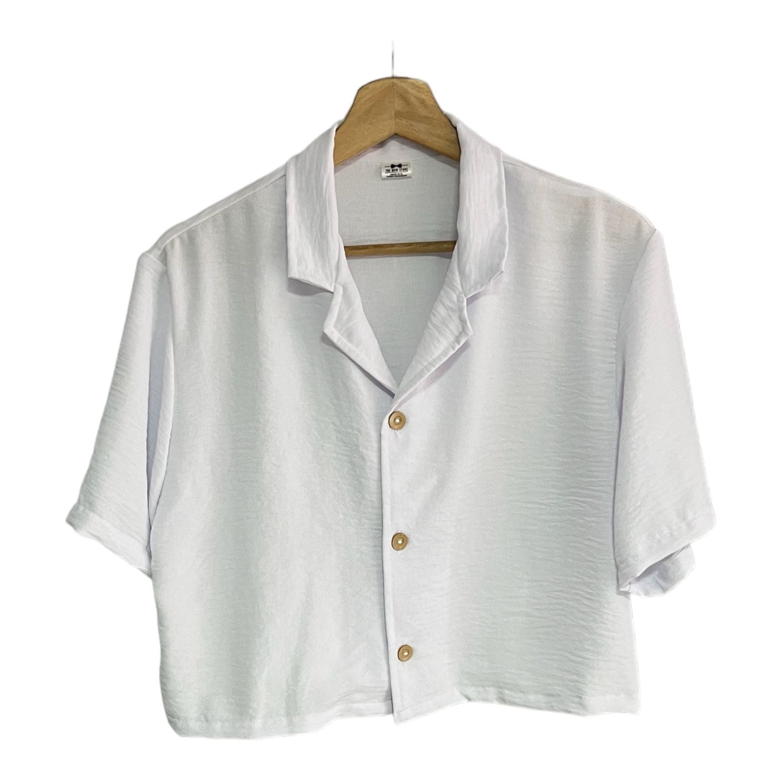 Croptop Blanco Regular Fit