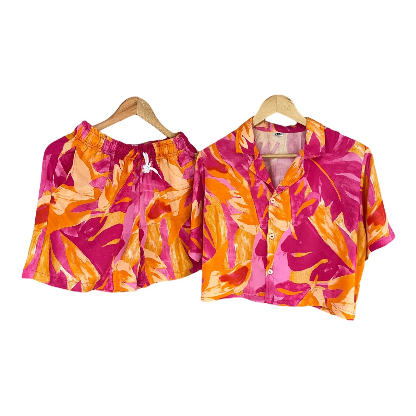 Conjunto Croptop Sunset Rayon