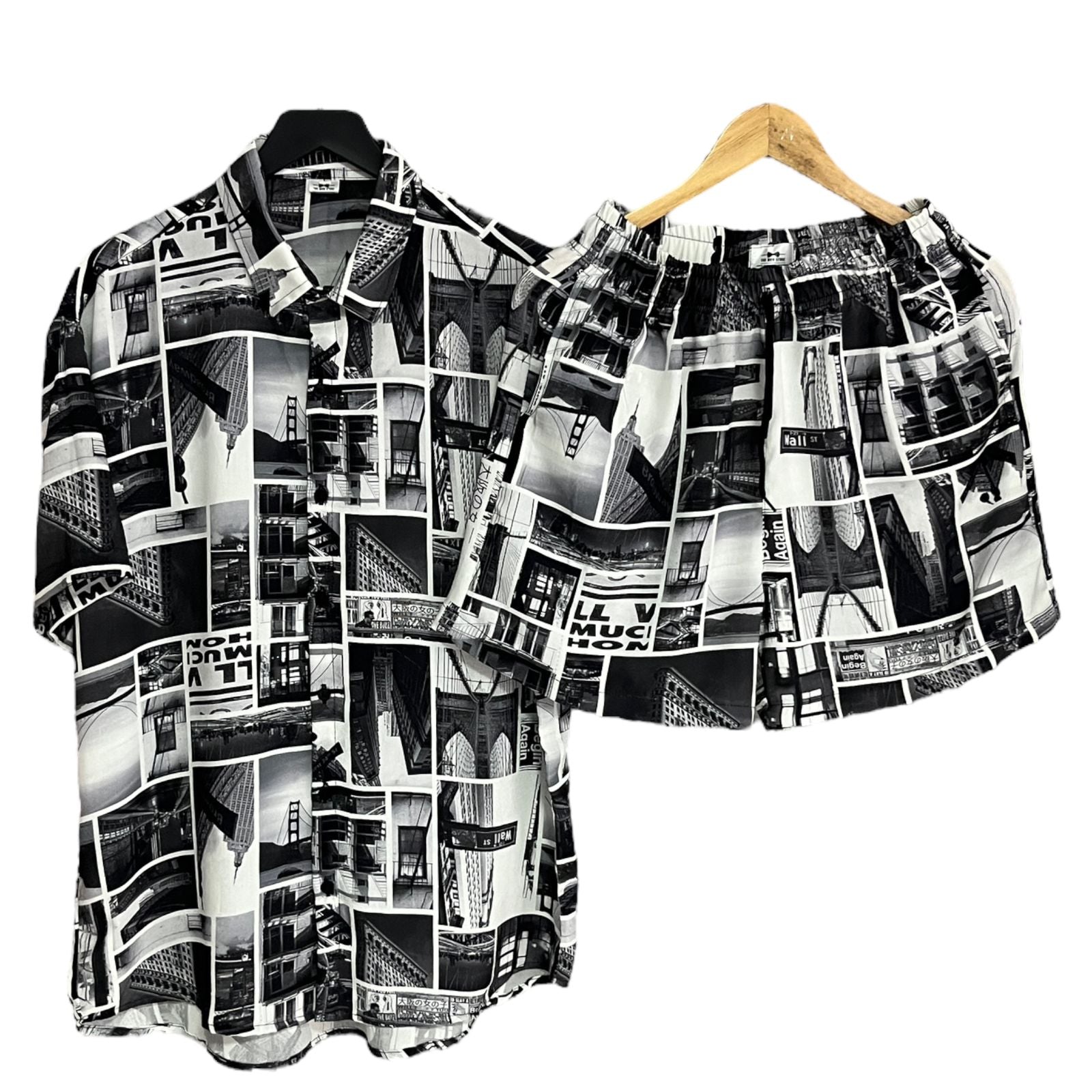 Conjunto SimCity Regular Fit Rayon