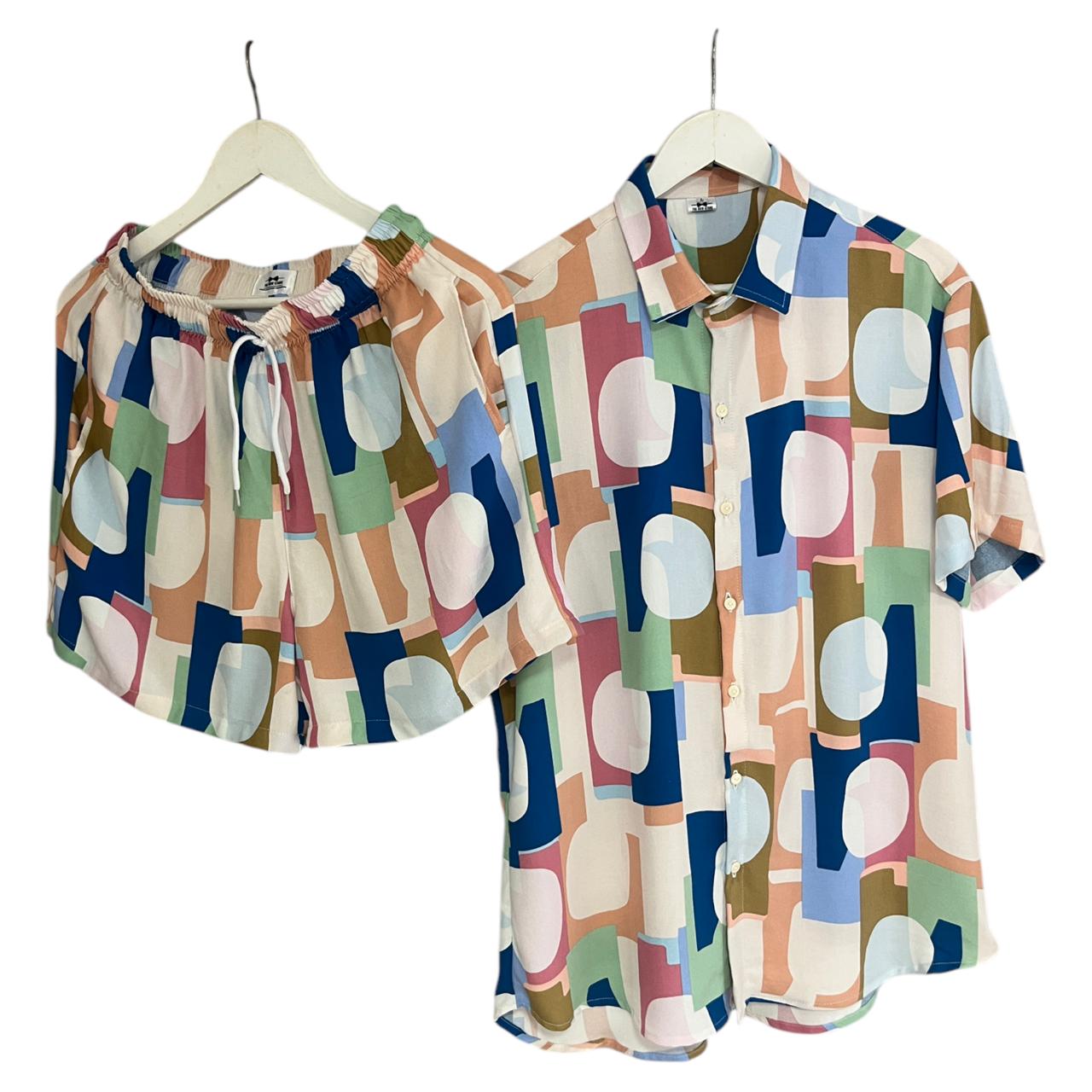 Conjunto Kandinsky Regular Fit Rayon