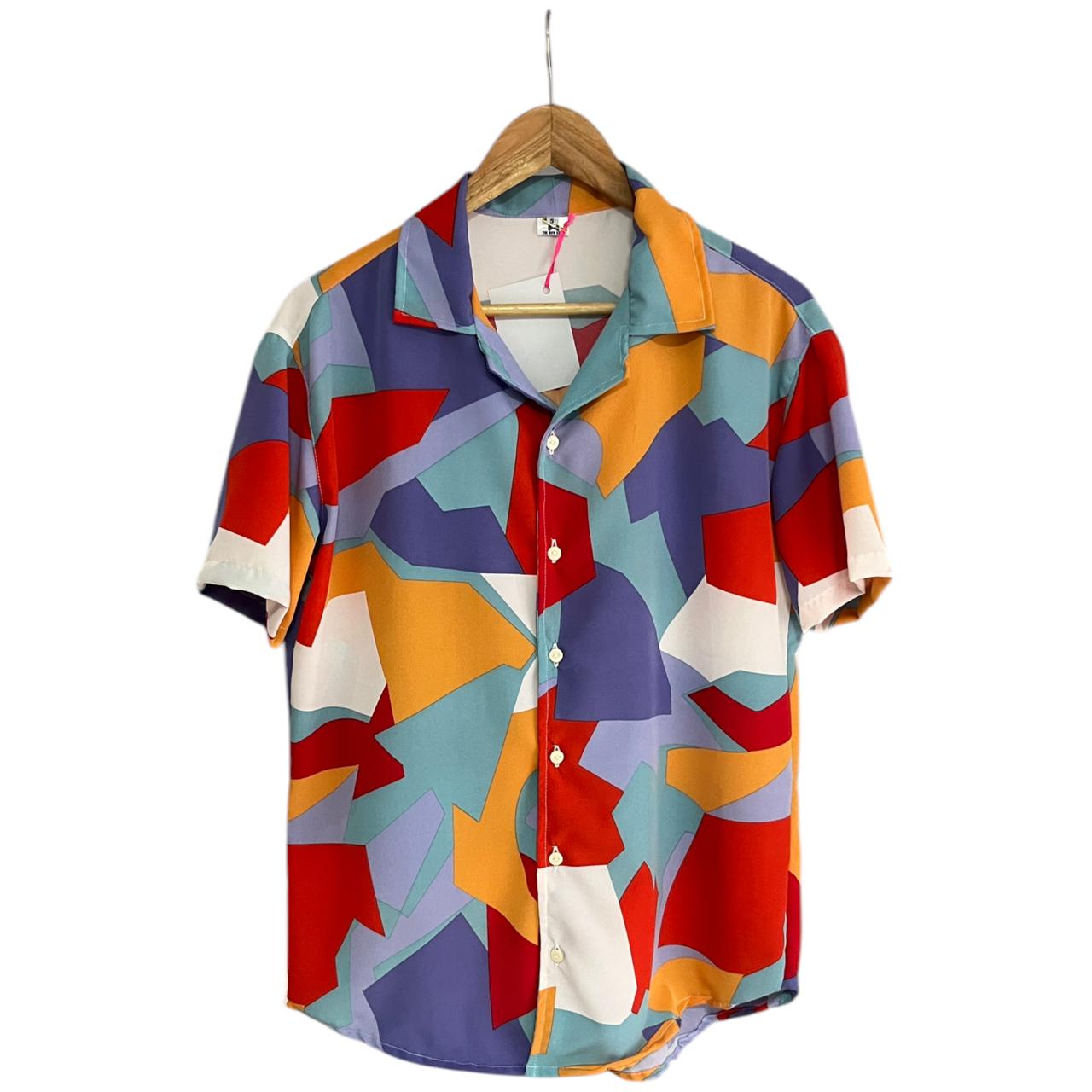 Camisa Arenosa Seda Regular Fit
