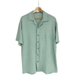 Cargar imagen en el visor de la galería, Camisa Texturas Olas Regular Fit Verde Menta
