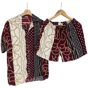 Conjunto Turbana Regular Fit Texturizada