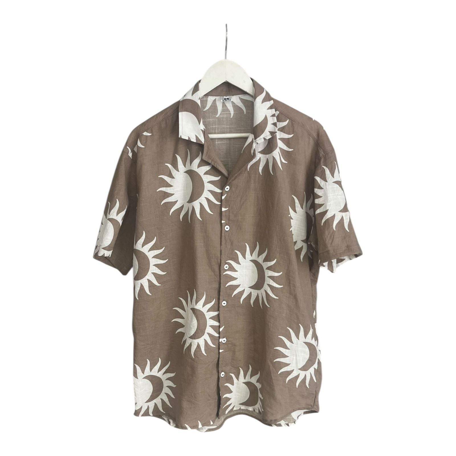 Camisa Solarium Gris Regular Fit Lino