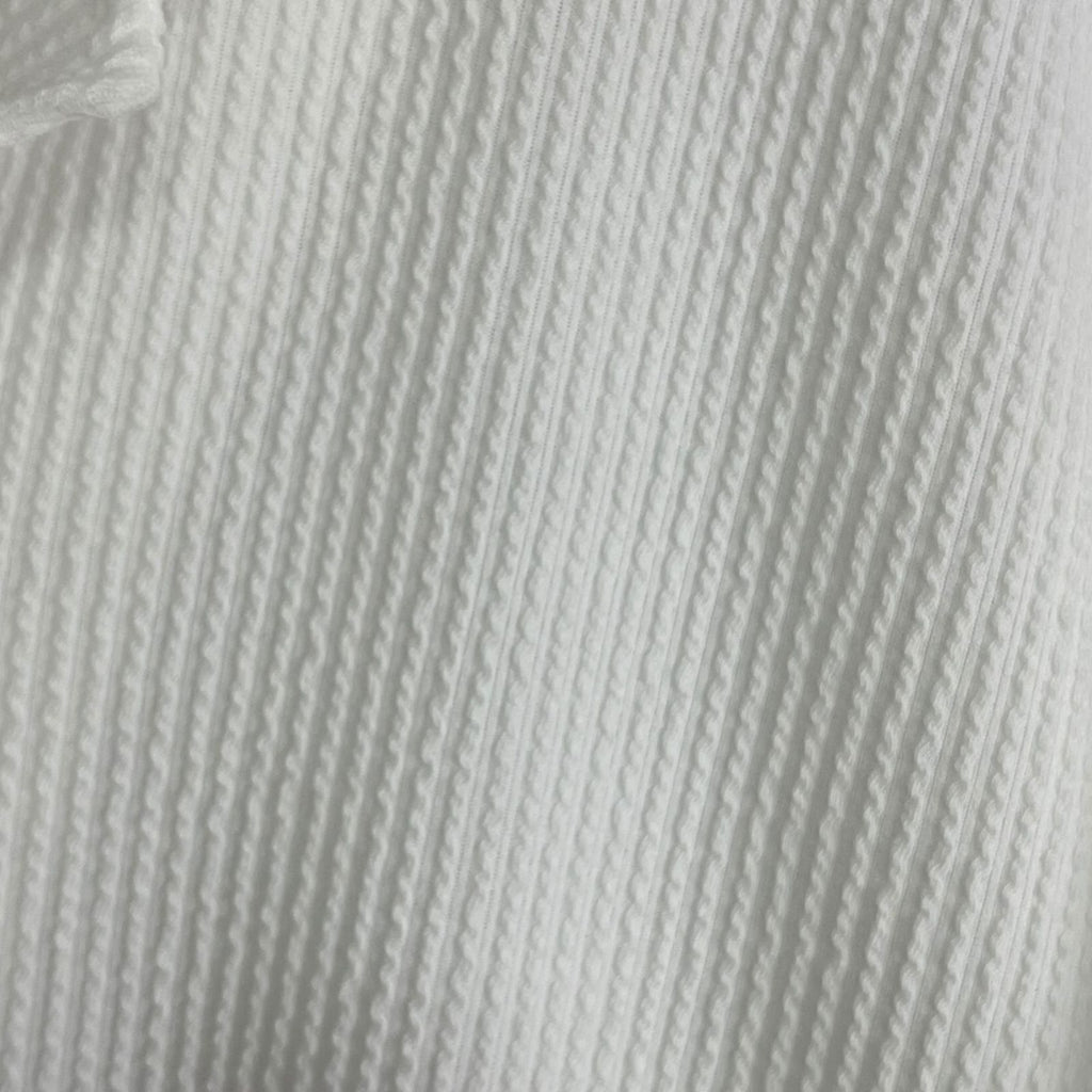 Conjunto Blanco Regular Fit Texturizado Rib Premium