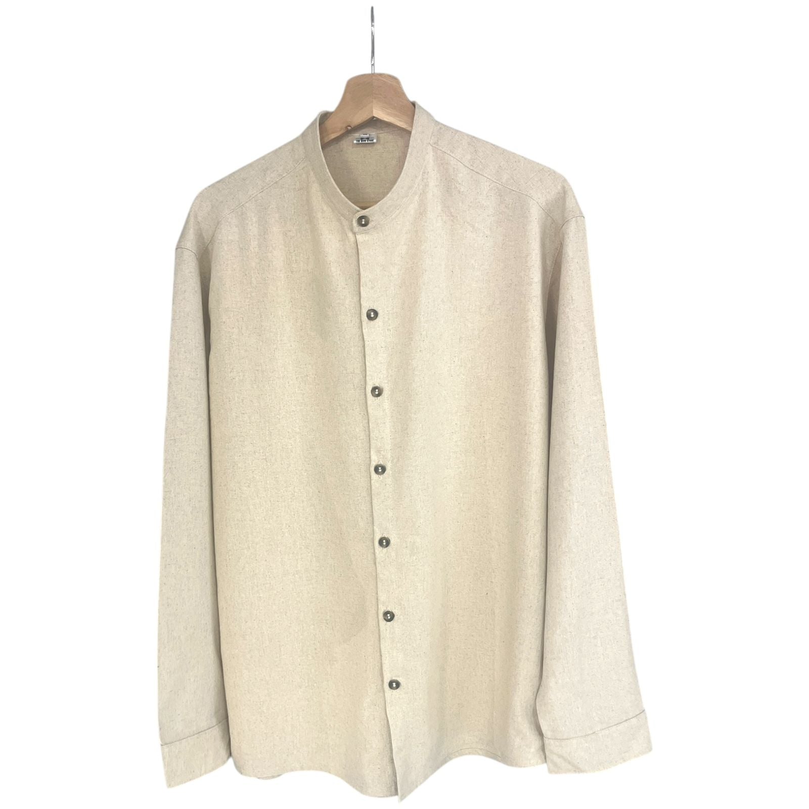 Camisa Manga Larga Crudo Regular Fit Lino