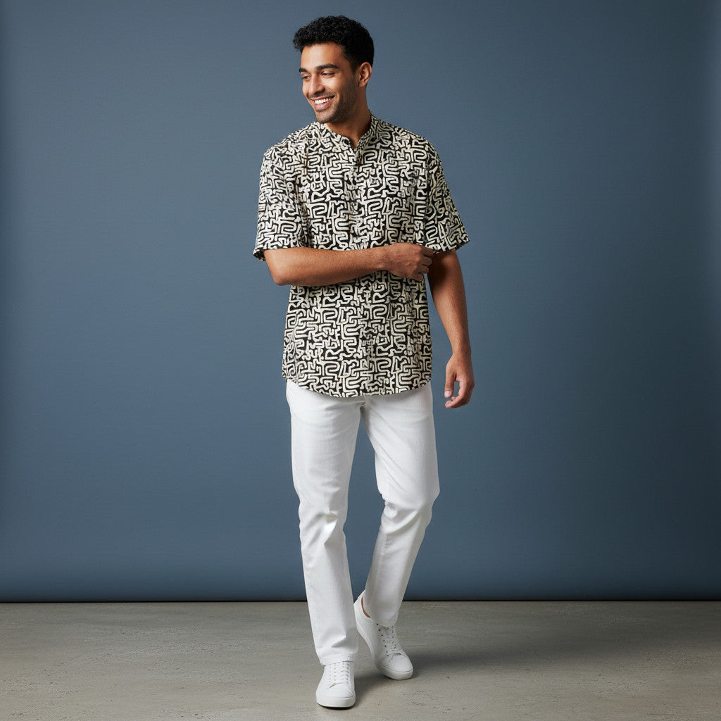 Camisa Raices Ocultos Rayon