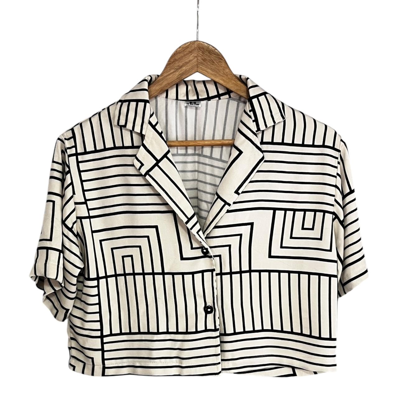 Croptop Rayon Geo P