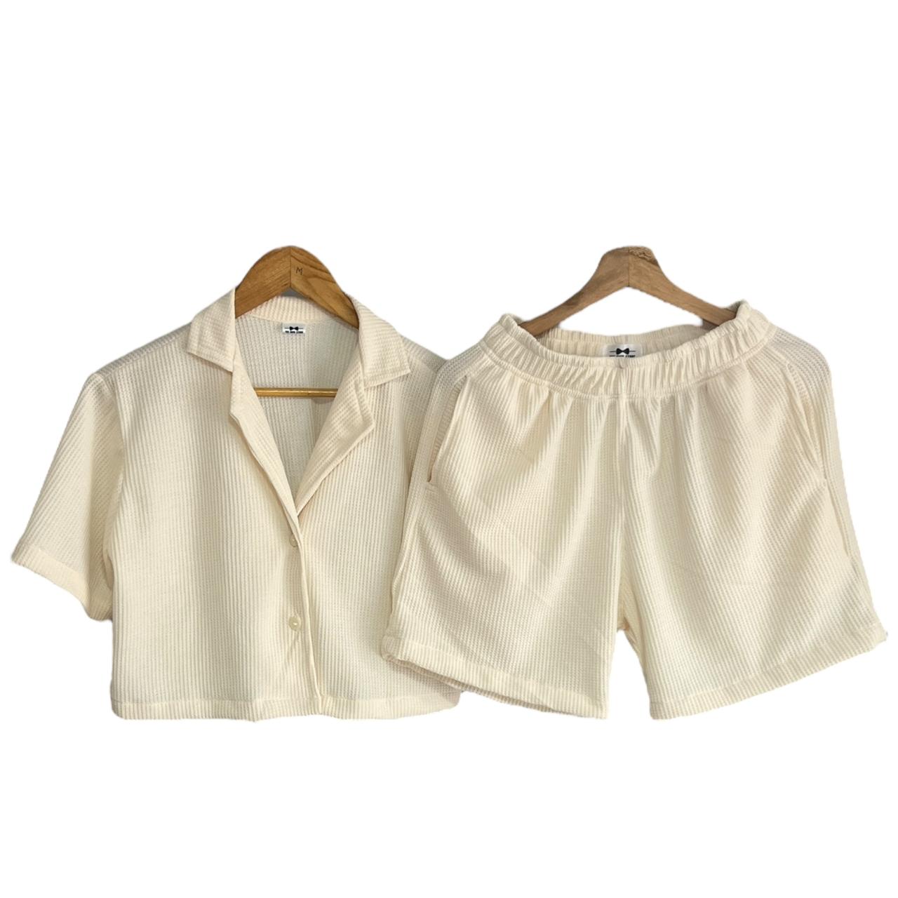 Conjunto Texturizada Mantequilla Regular Fit Algodon