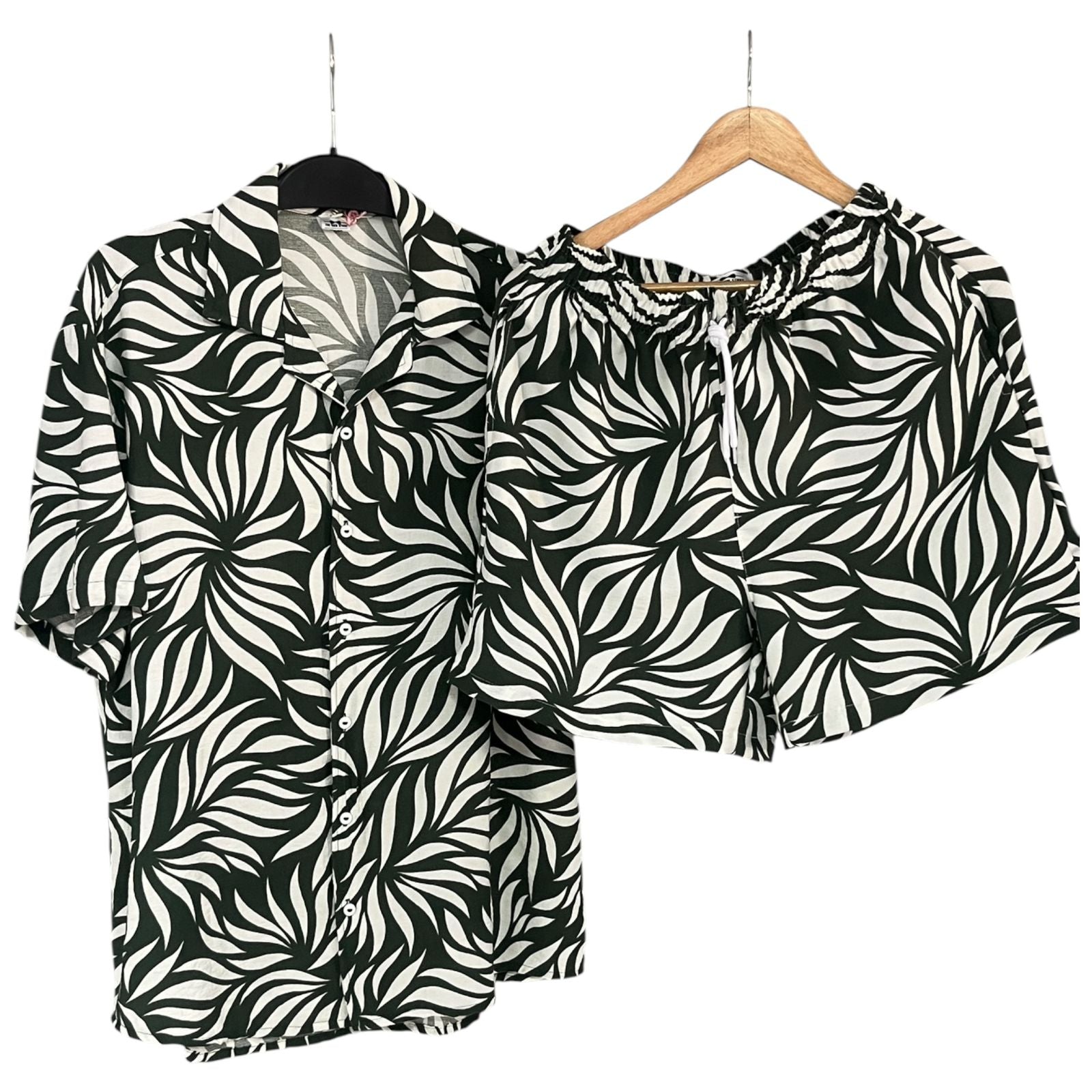 Conjunto Verde Palma Tropical