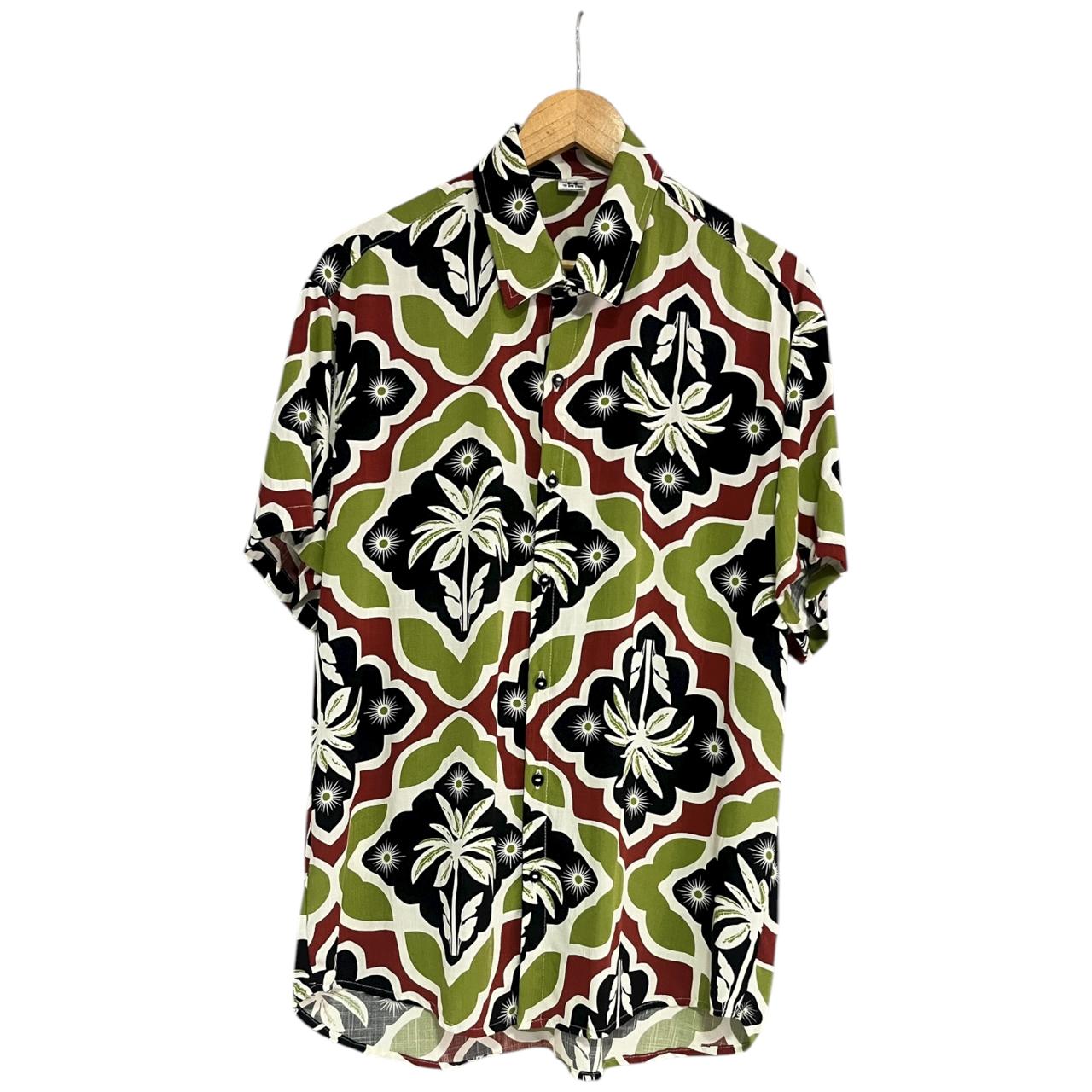 Camisa Kentia Verde Regular Fit Lino Delgado