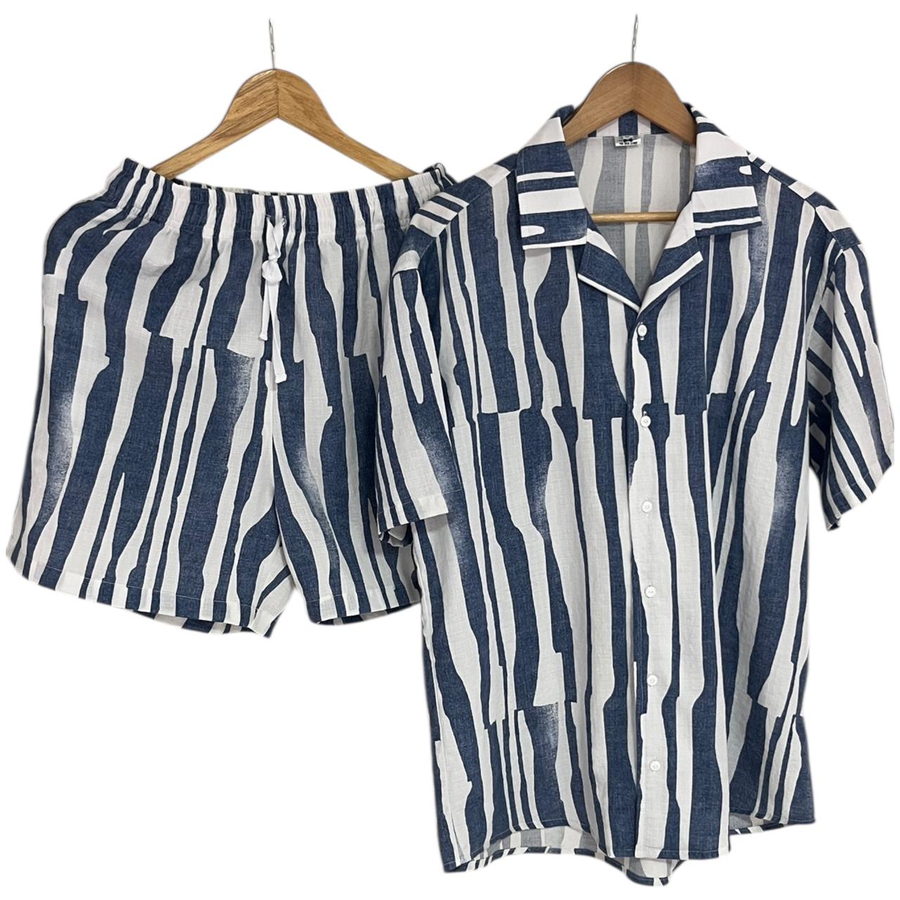 Conjunto Caguan Azul Regular Fit Lino