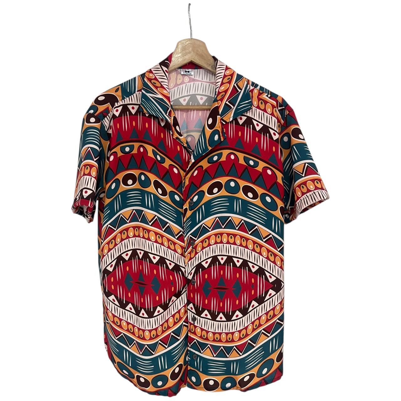 Camisa Regular Fit Carnaval Seda