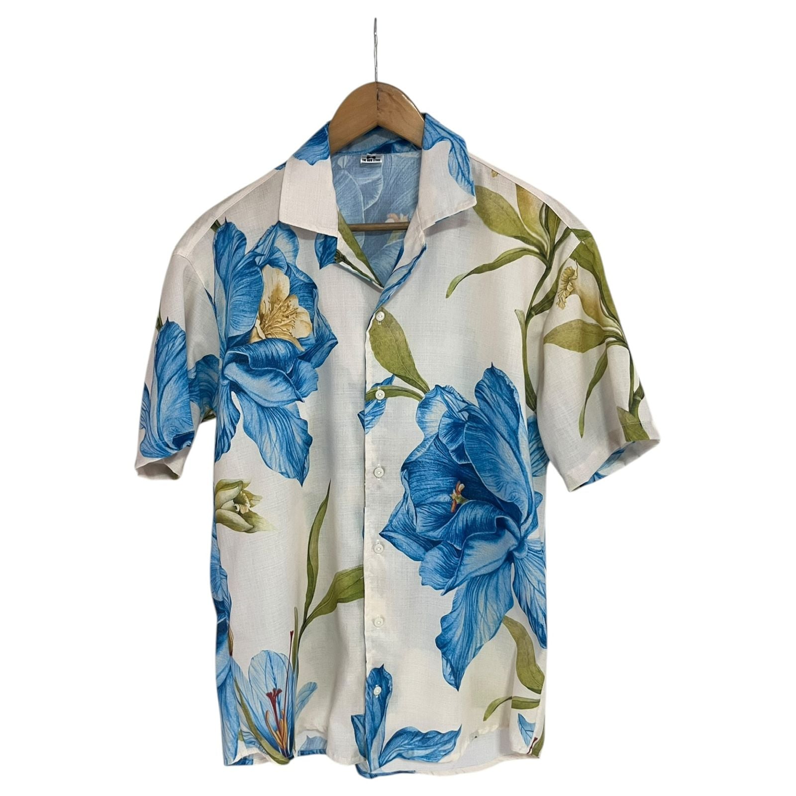 Camisa Cayena Azul Regular Fit Lino