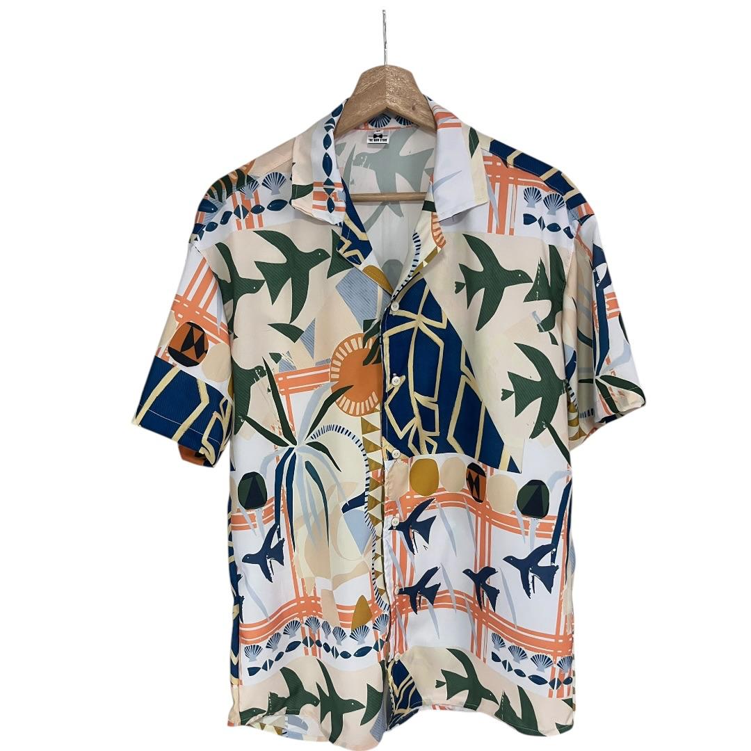Camisa Atarraya Seda Regular Fit