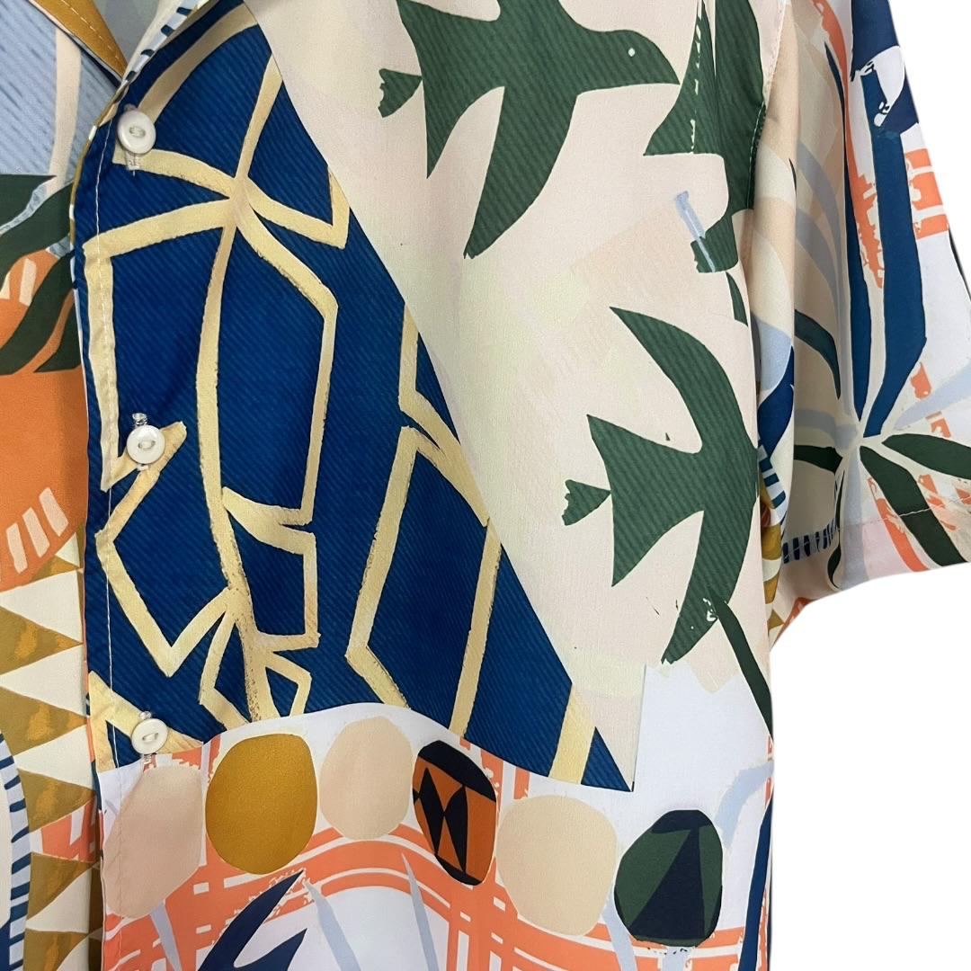 Camisa Atarraya Seda Regular Fit