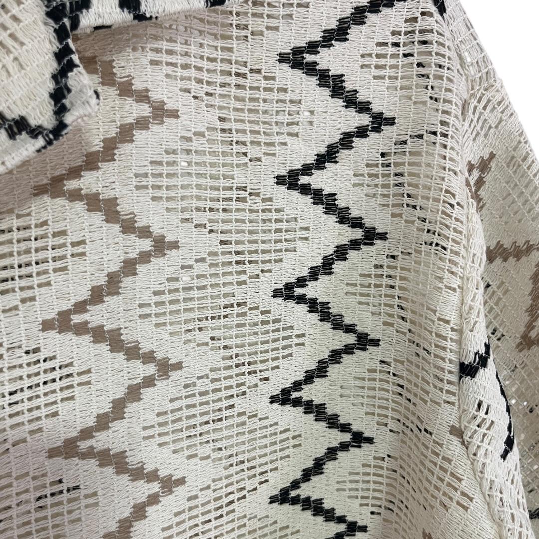 Conjunto tejida bermuda lino crudo