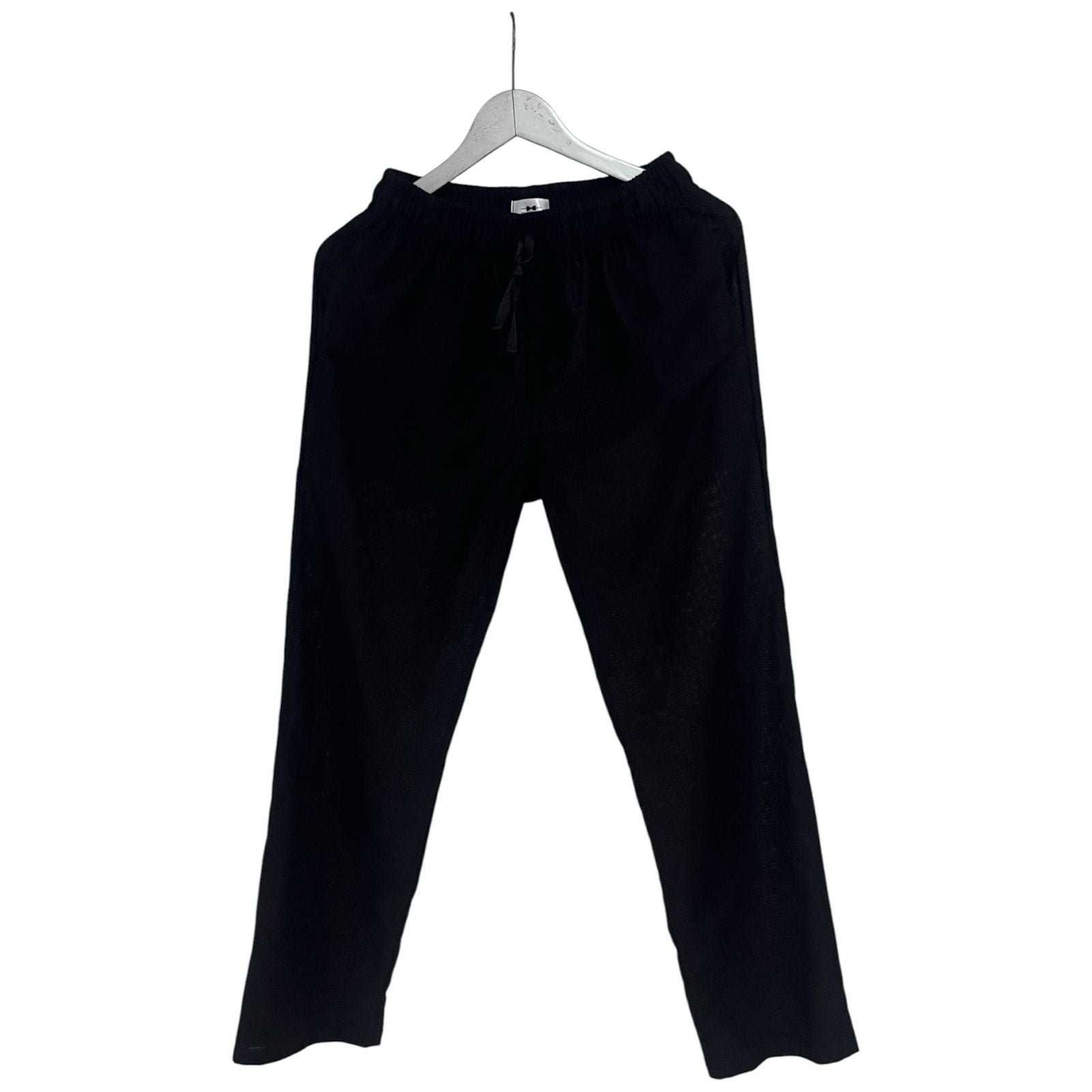 Pantalon Negro Lino