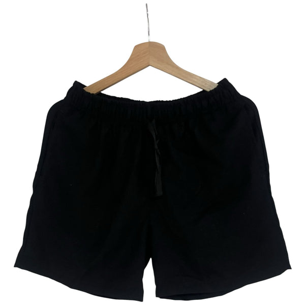 Bermuda Negro Lino Sport