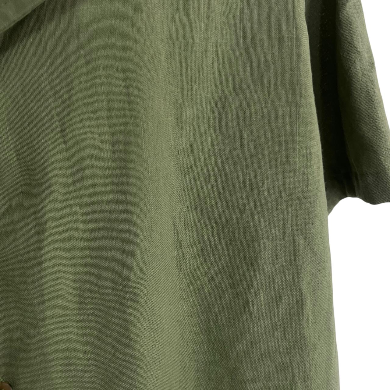 Camisa Verde Lino