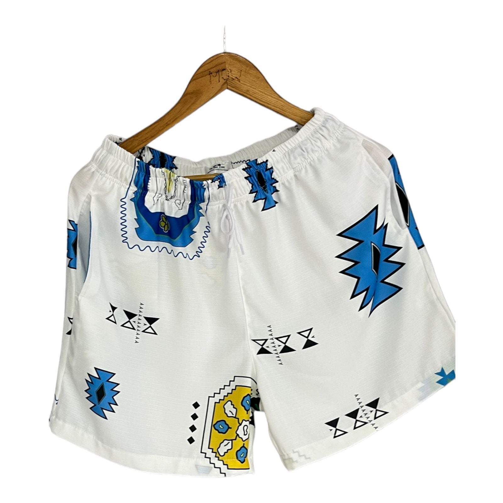 Conjunto Arabescos Fondo Blanco Regular Fit Lino
