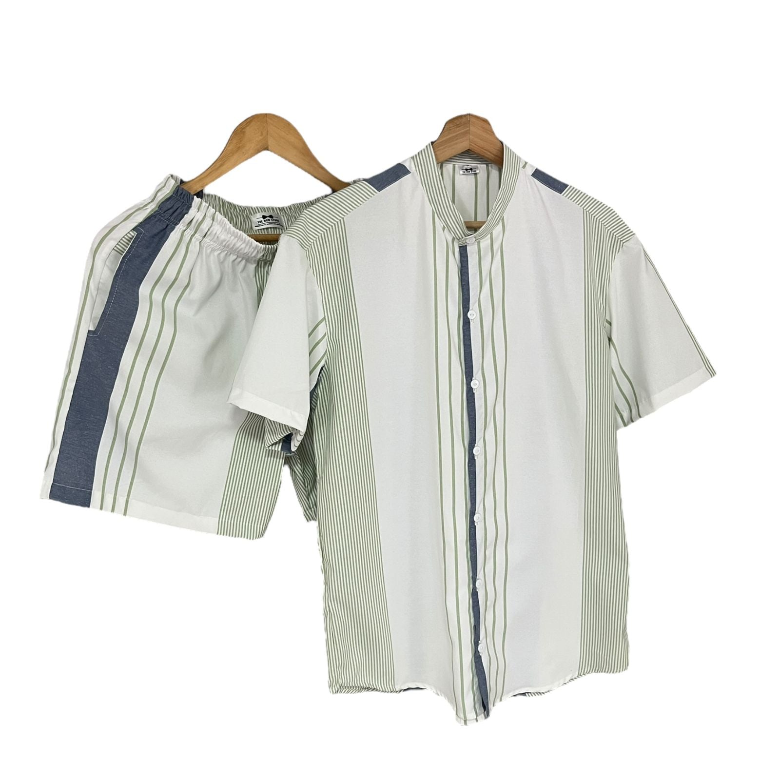 Conjunto Rayas Algodon Popelina