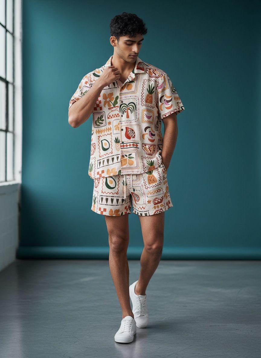 Camisa Frutiño Lino