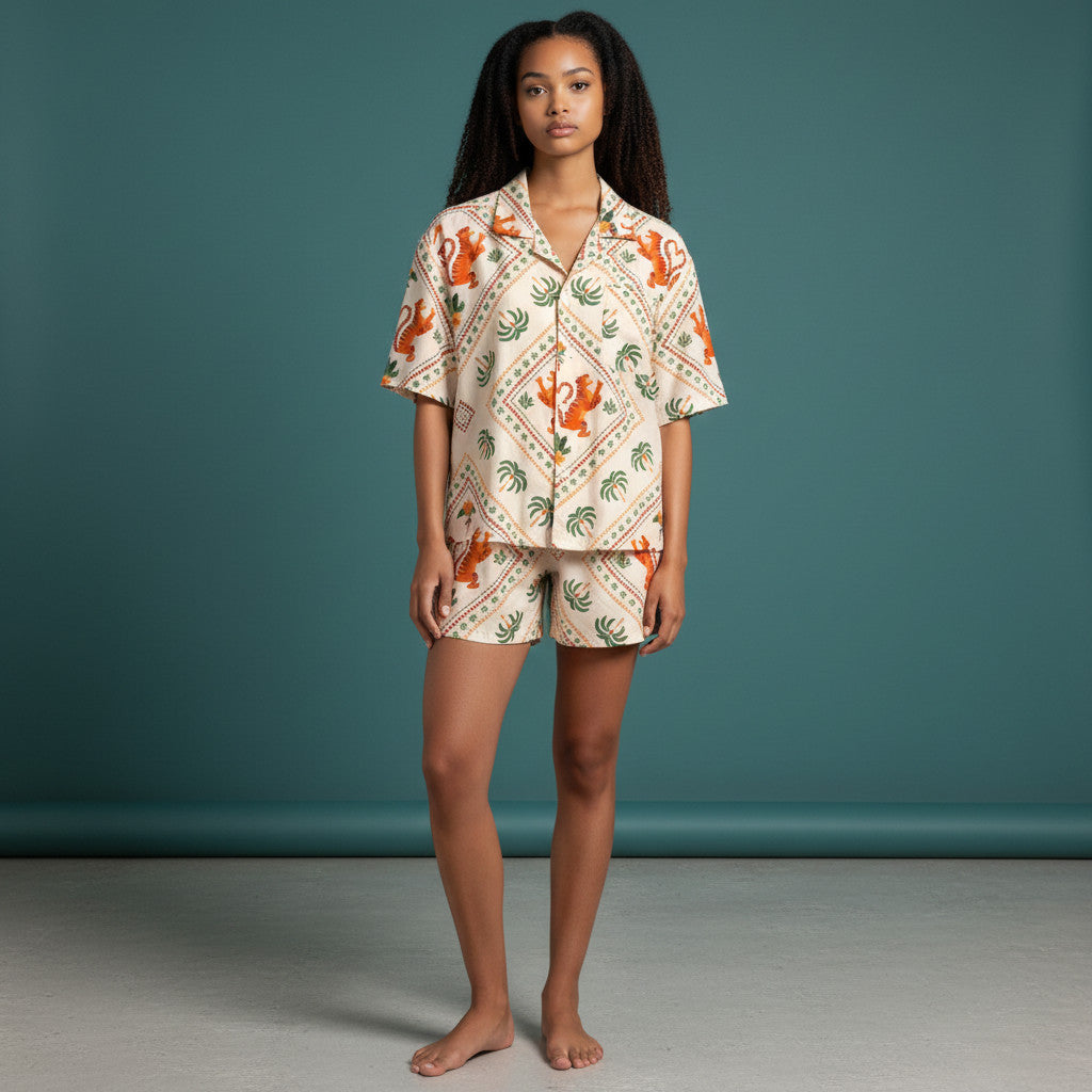 Camisa Jaguar Seda Regular Fit