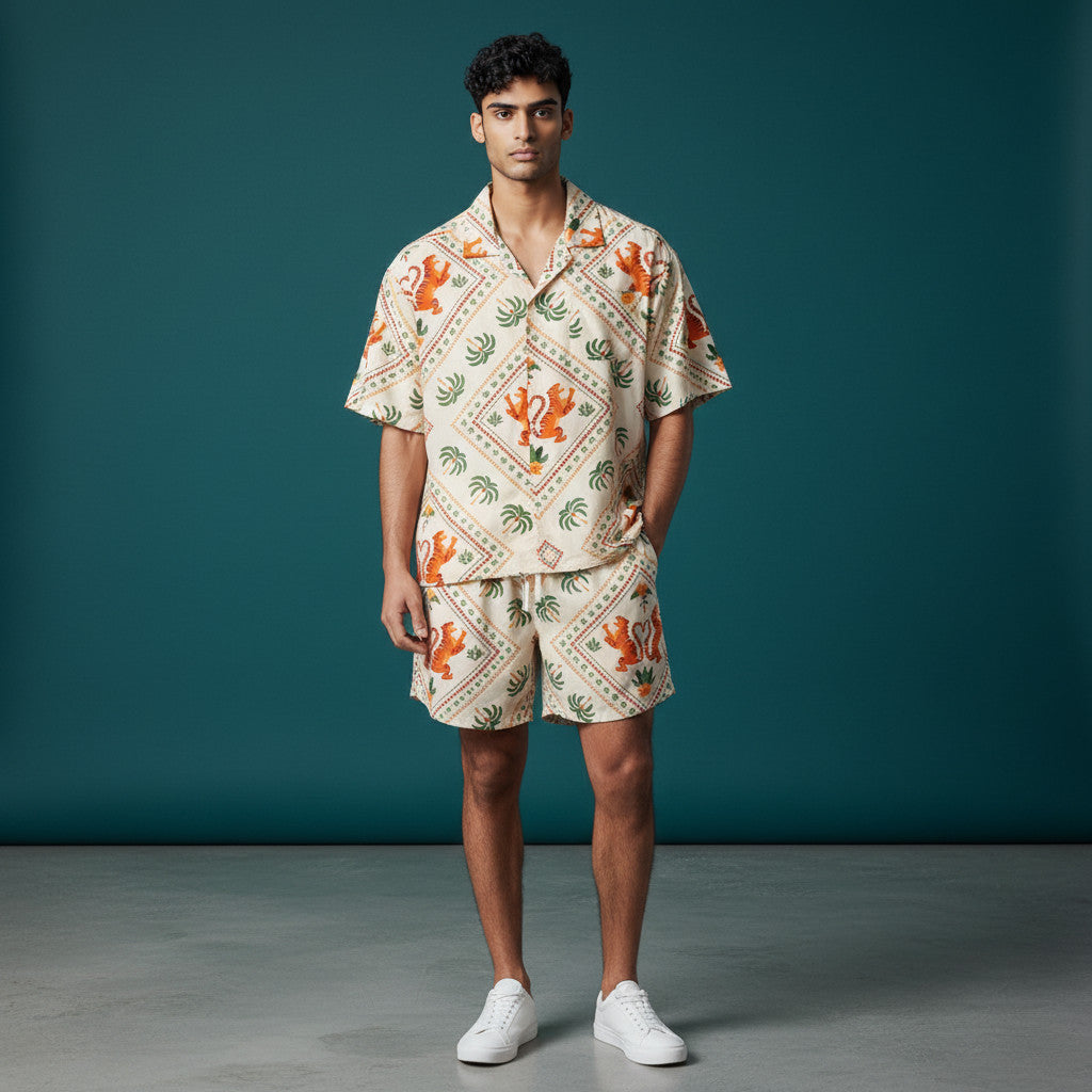 Camisa Jaguar Seda Regular Fit