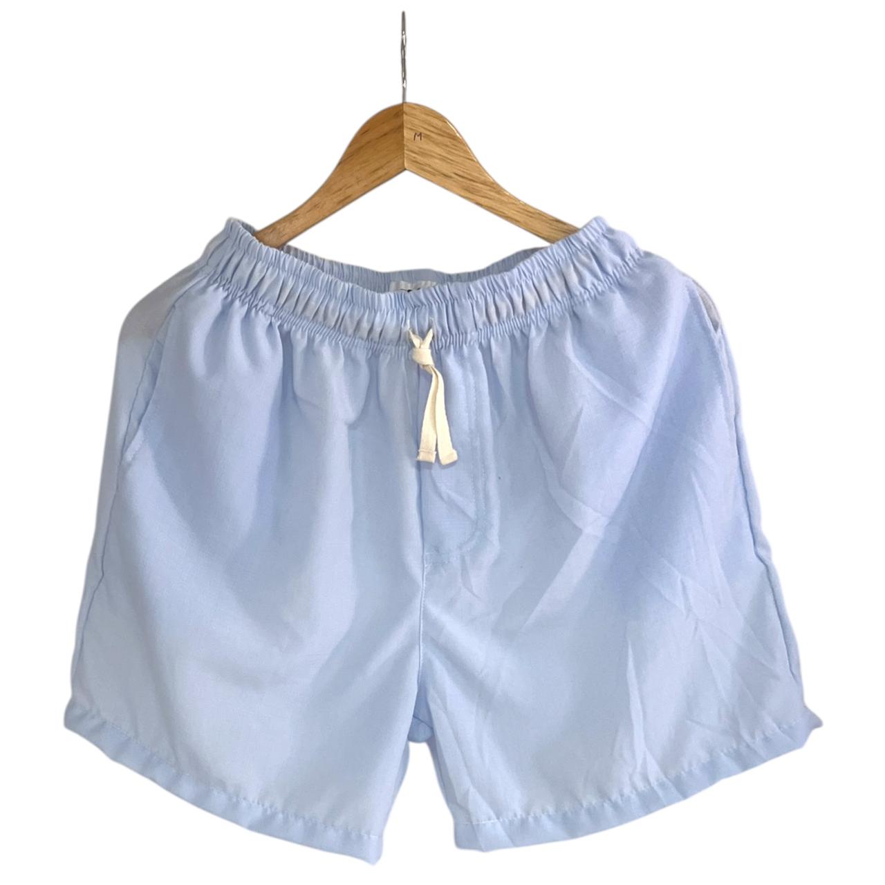 Bermuda azul lino Sport Regular Fit