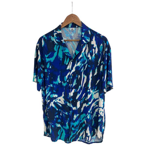 Camisa Aqua Azul Rayon