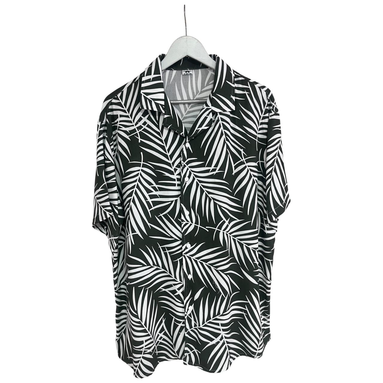 Camisa Palmar Verde Oscuro Rayon