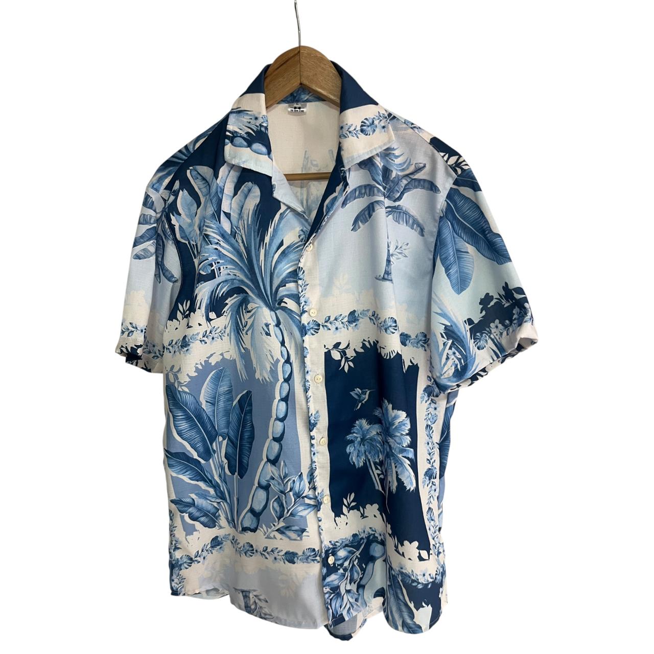 Camisa Mitu Azul Lino