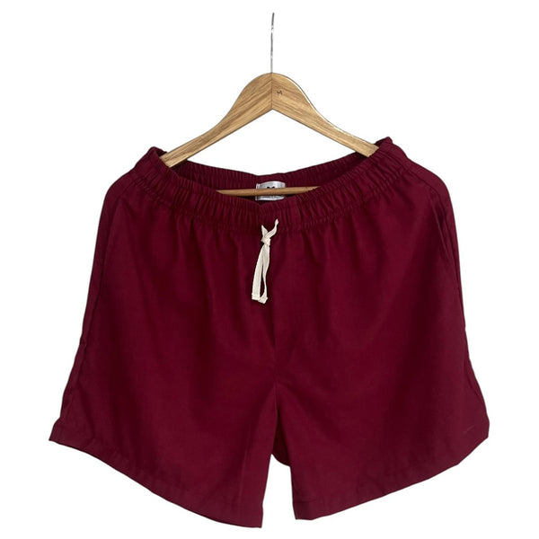 Bermuda Vino Tinto Lino Sport