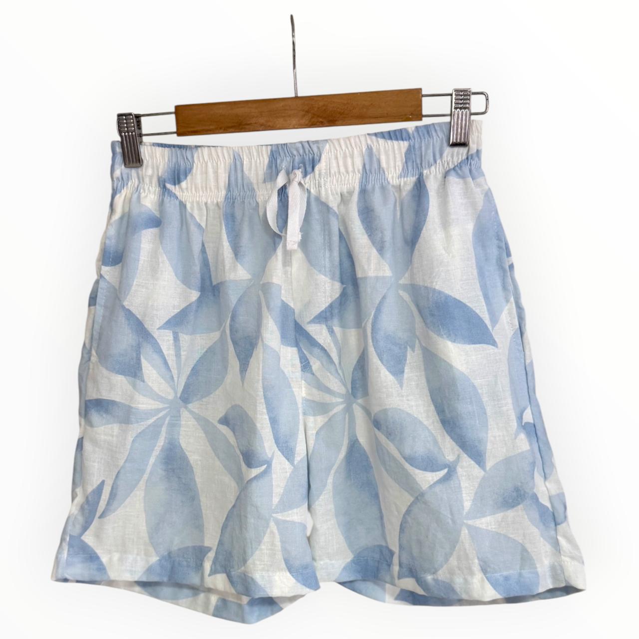 Bermuda Estrellado Azul Lino Sport