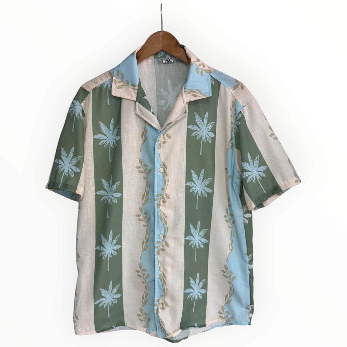Camisa Rayas Palms Lino