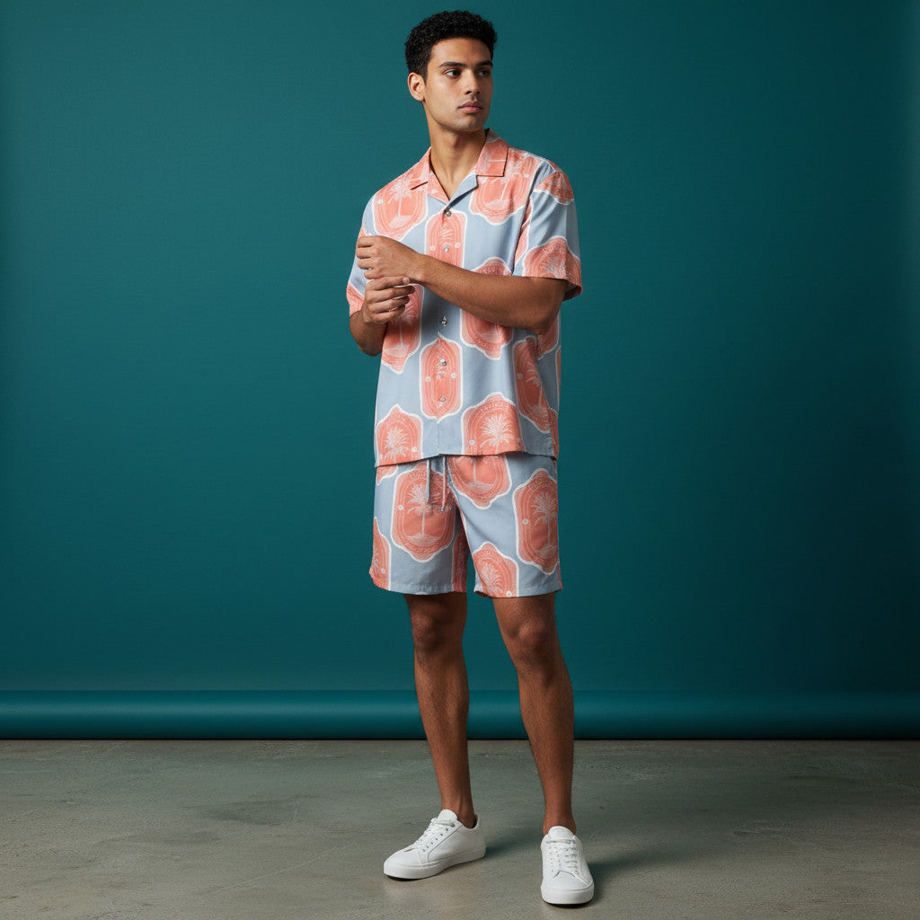 Camisa Paradise Regular Fit Seda