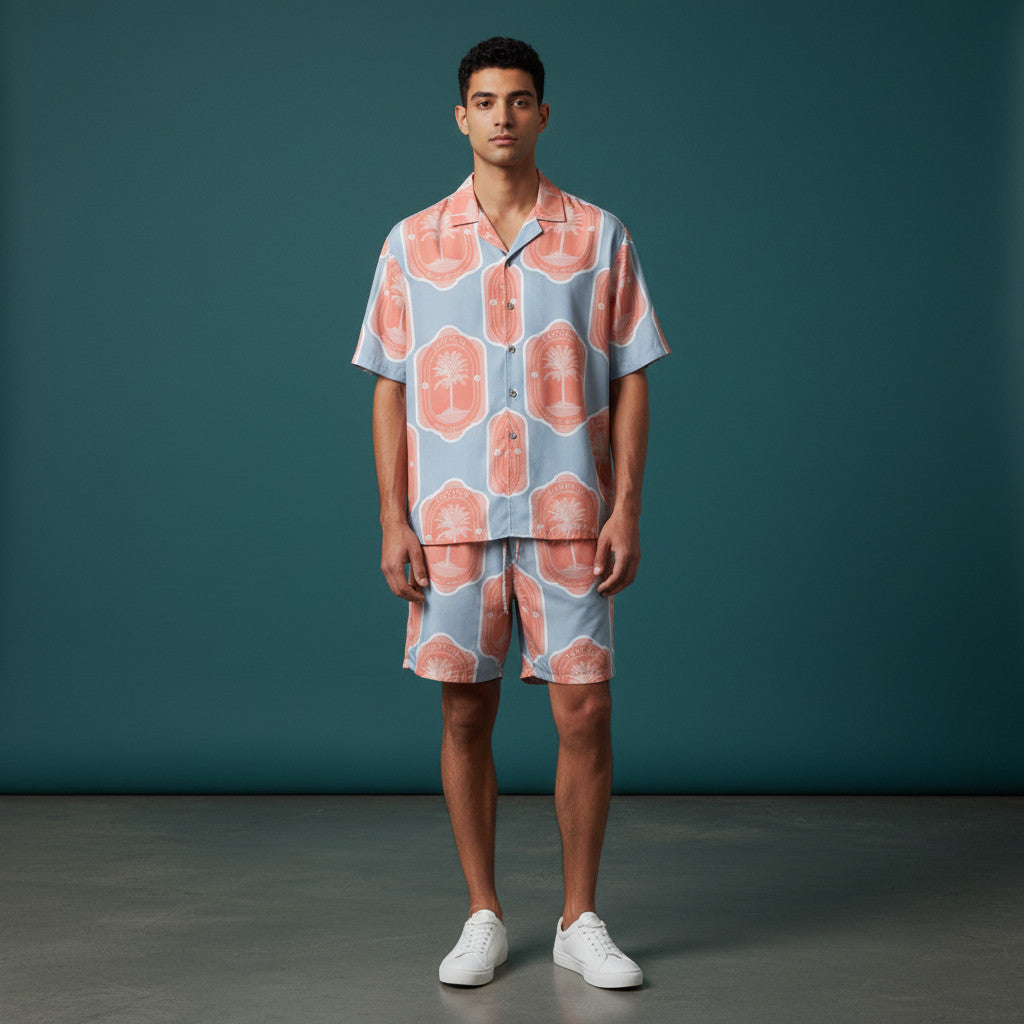 Camisa Paradise Regular Fit Seda