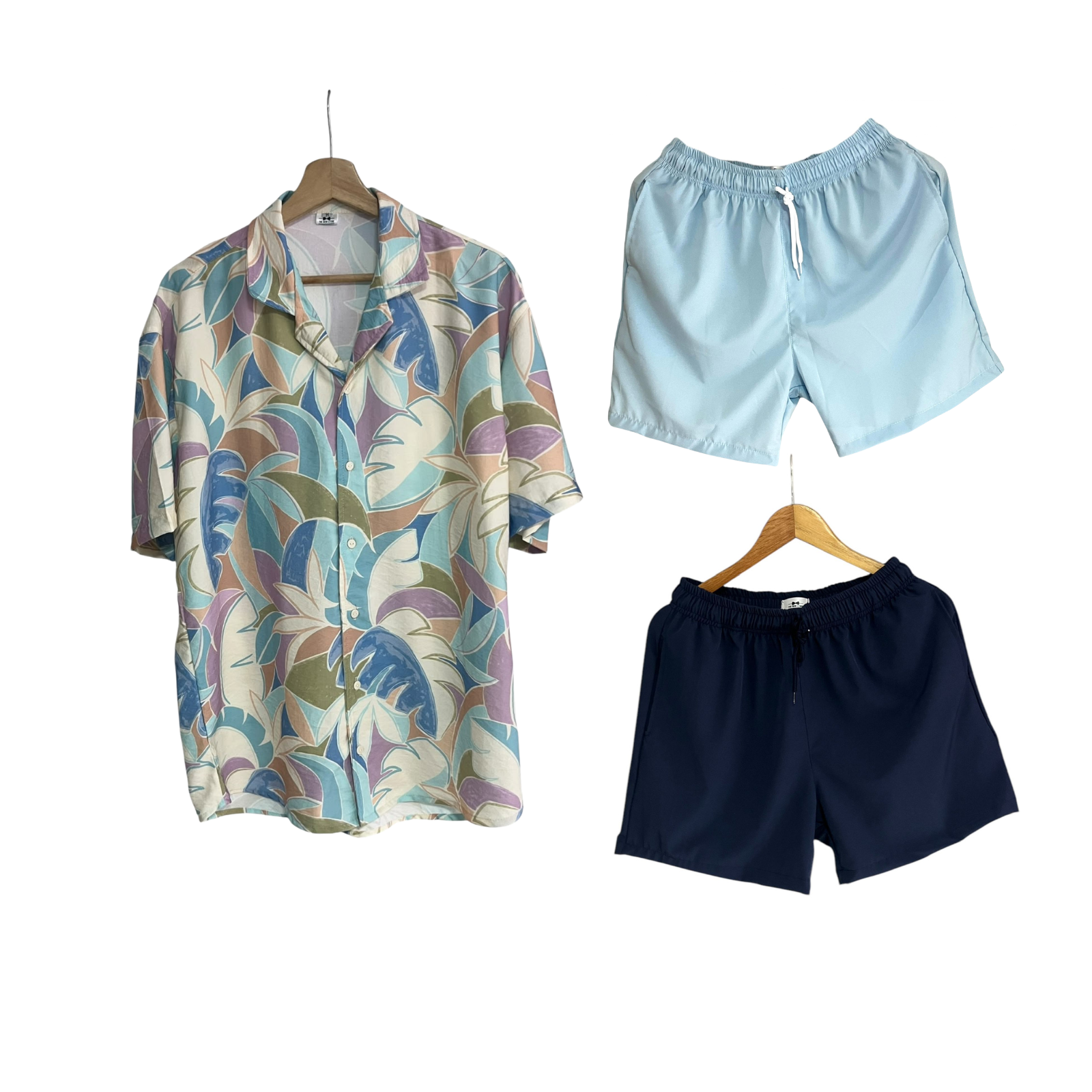 Conjunto Camisa Salento Tropical / Bañadora Sin malla a eleccion