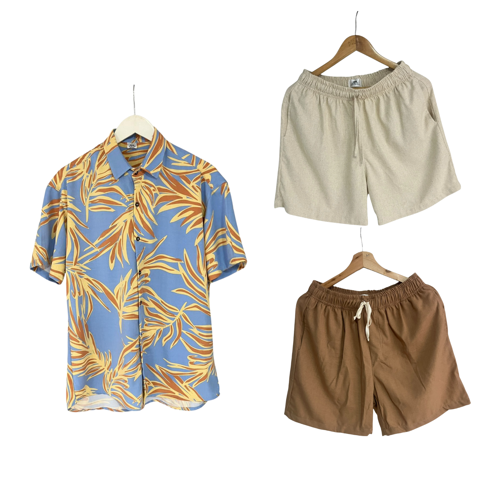 Set Camisa Marbella Rayon / Bermuda Lino eleccion