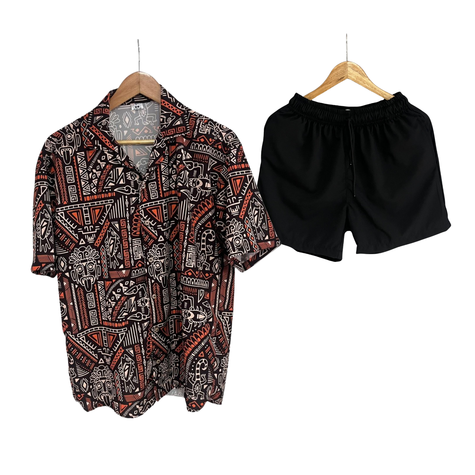 Conjunto Seda Regular Fit / Bañadora Sin Malla