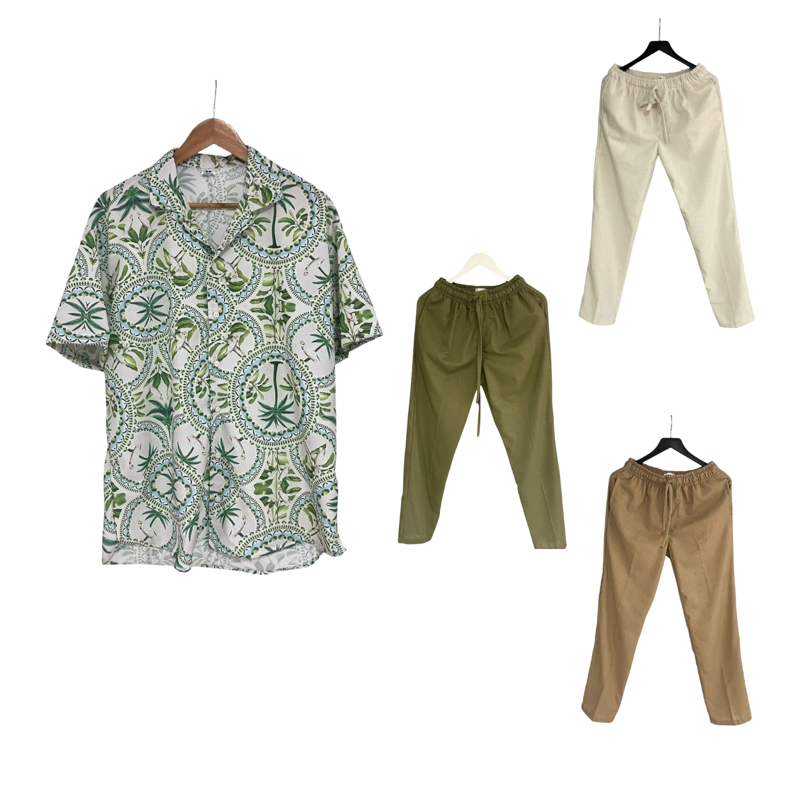 Conjunto Camisa Tayrona / Pantalon Lino A eleccion